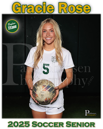 Boylan Girls Soccer Senior 2025 Gracie Rose