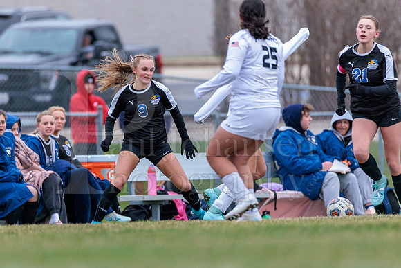 Rockford Christian Girls Varsity Soccer vs Auburn 4-1-2025-0525