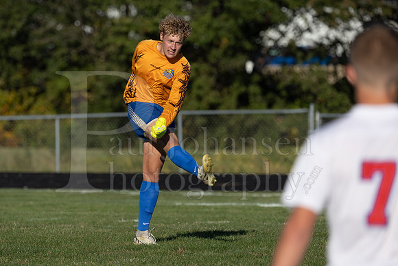 Rockford Christian Boys Varsity Soccer vs Oregon 10-2-2024-0096