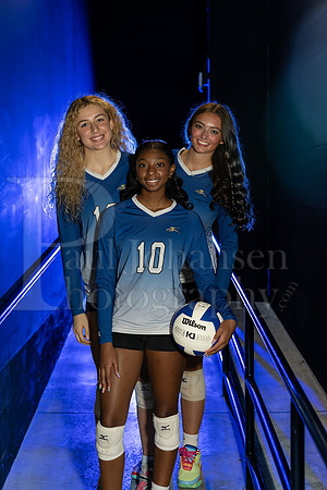 Rockford Christian Girls Varsity Volleyball Senior Banners Fall 2024-0238