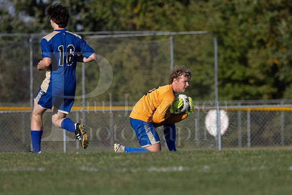 Rockford Christian Boys Varsity Soccer vs Oregon 10-2-2024-0236