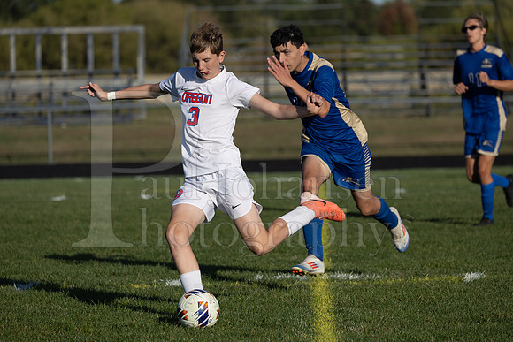 Rockford Christian Boys Varsity Soccer vs Oregon 10-2-2024-0167