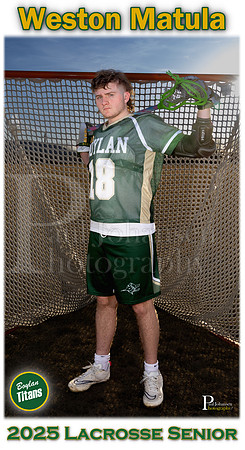 Boylan lacrosse Senior 2025 Weston Matula