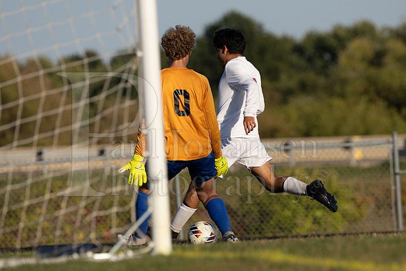 Rockford Christian Boys Varsity Soccer vs Oregon 10-2-2024-0856
