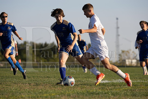 Rockford Christian Boys Varsity Soccer vs Oregon 10-2-2024-0964