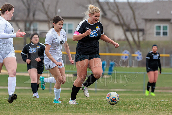 Rockford Christian Girls Varsity Soccer vs Auburn 4-1-2025-0949