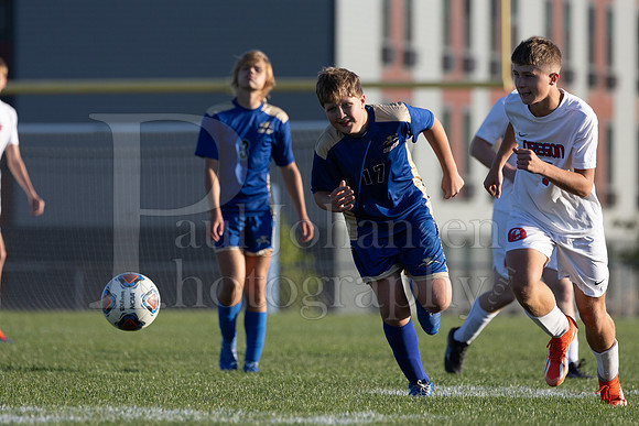 Rockford Christian Boys Varsity Soccer vs Oregon 10-2-2024-0954