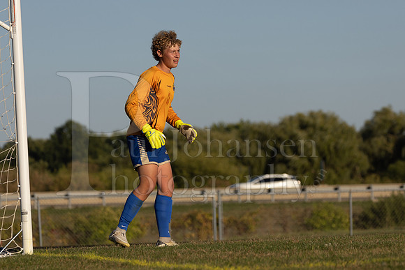 Rockford Christian Boys Varsity Soccer vs Oregon 10-2-2024-0981