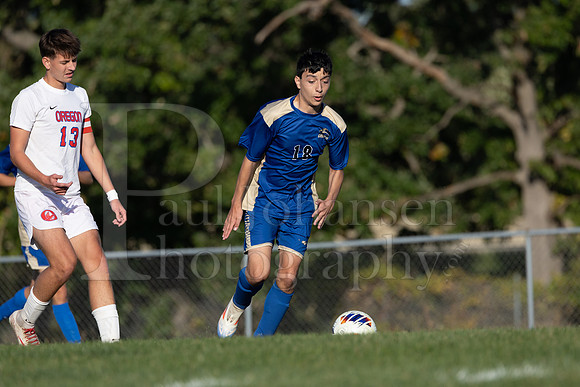 Rockford Christian Boys Varsity Soccer vs Oregon 10-2-2024-0272