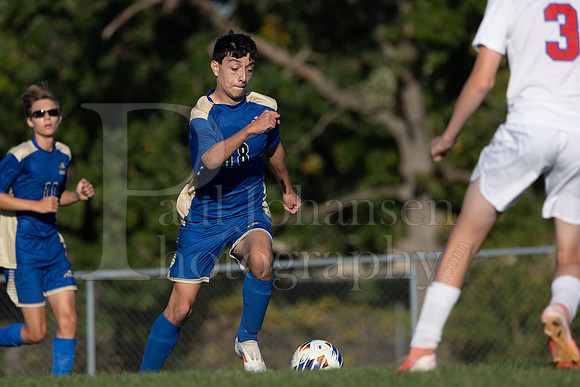 Rockford Christian Boys Varsity Soccer vs Oregon 10-2-2024-0278