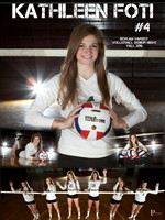 Boylan Varisty Girls Volleyball Kat Foti #4