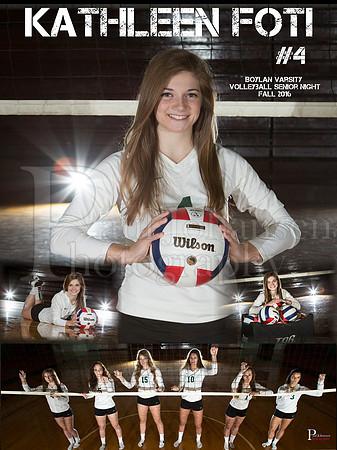 Boylan Varisty Girls Volleyball Kat Foti #4
