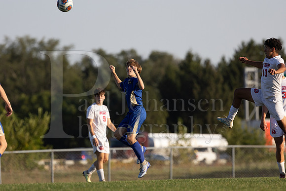 Rockford Christian Boys Varsity Soccer vs Oregon 10-2-2024-0924