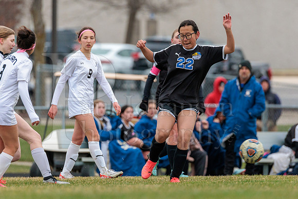 Rockford Christian Girls Varsity Soccer vs Auburn 4-1-2025-0920