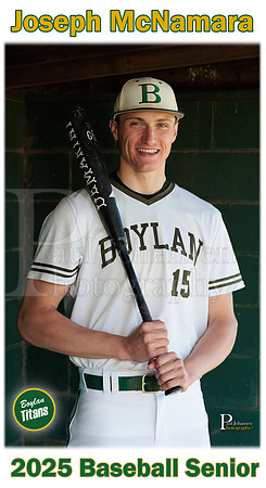 Boylan Baseball Senior 2025 Joseph McNamara