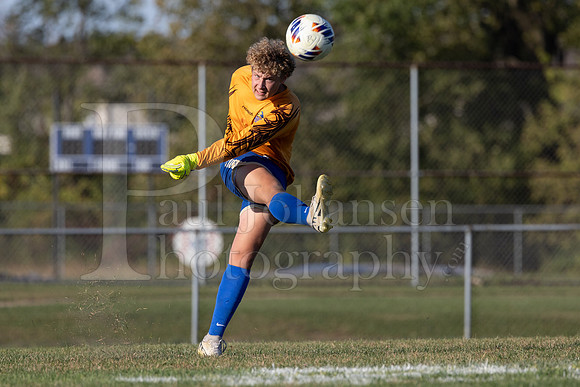 Rockford Christian Boys Varsity Soccer vs Oregon 10-2-2024-0352