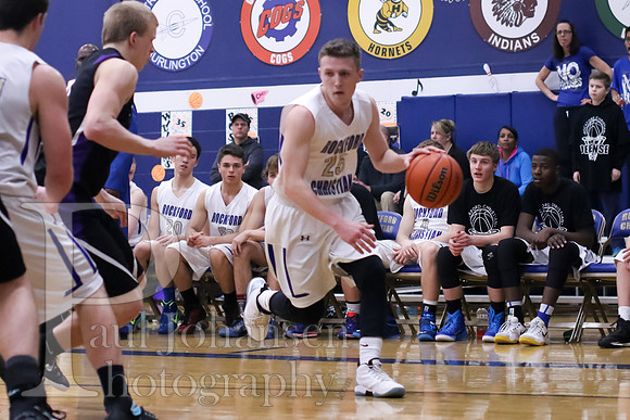 RC Boys Varsity Basketball vs Lutheran 2-24-2015-8418
