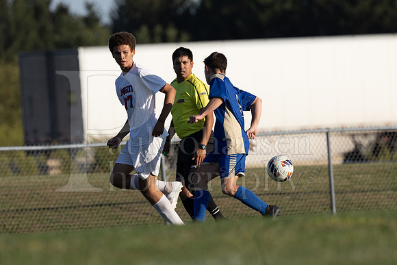 Rockford Christian Boys Varsity Soccer vs Oregon 10-2-2024-0838