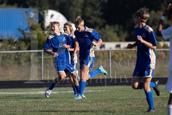 Rockford Christian Boys Varsity Soccer vs Oregon 10-2-2024-0106