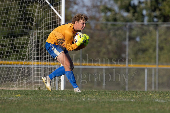 Rockford Christian Boys Varsity Soccer vs Oregon 10-2-2024-0361