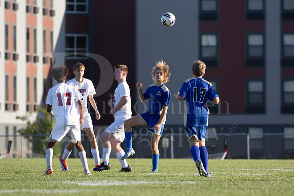 Rockford Christian Boys Varsity Soccer vs Oregon 10-2-2024-0996