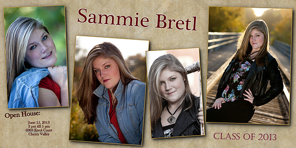 Sammi Bretl  Senior Card 2