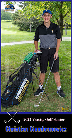 RC Fall 2021 Golf Senior banner Christian Ciembronowicz