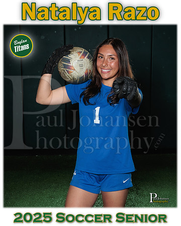 Boylan Girls Soccer Senior 2025 Natala Razo