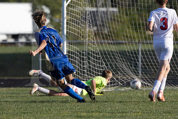 Rockford Christian Boys Varsity Soccer vs Oregon 10-2-2024-0100