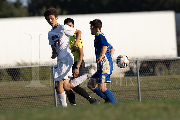 Rockford Christian Boys Varsity Soccer vs Oregon 10-2-2024-0837