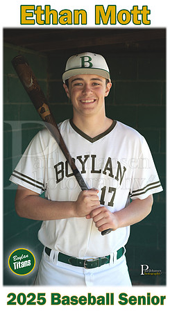 Boylan Baseball Senior 2025 Ethan Mott