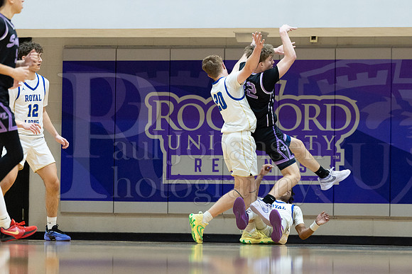 Rockford Christian Boys Varsity Basketball vs Lutheran 1-29-2025-0330
