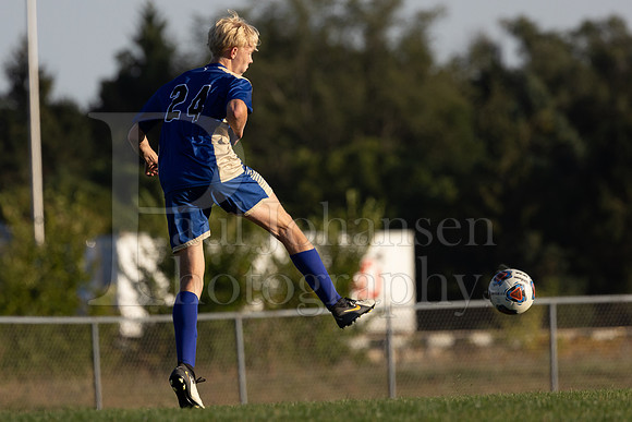 Rockford Christian Boys Varsity Soccer vs Oregon 10-2-2024-0903