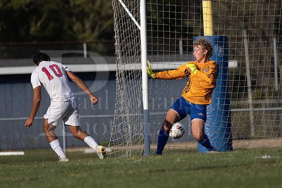 Rockford Christian Boys Varsity Soccer vs Oregon 10-2-2024-0198