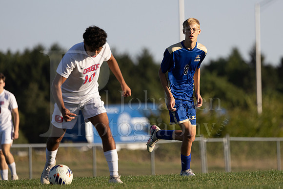 Rockford Christian Boys Varsity Soccer vs Oregon 10-2-2024-0795
