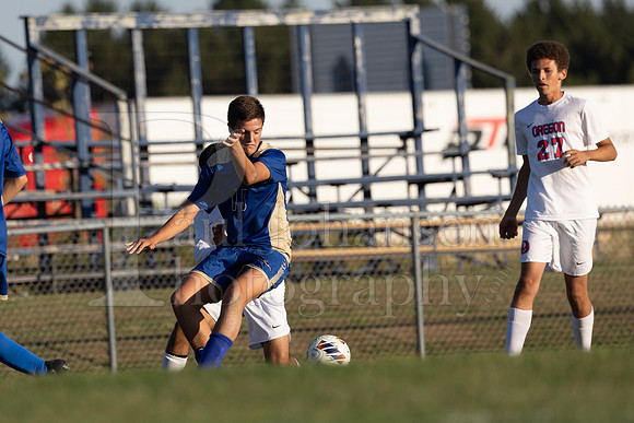Rockford Christian Boys Varsity Soccer vs Oregon 10-2-2024-0846