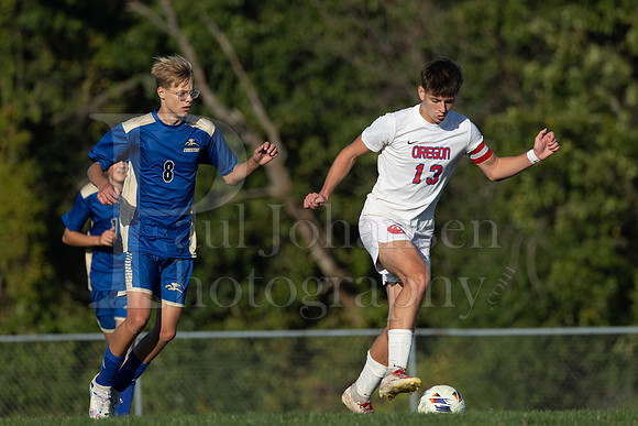 Rockford Christian Boys Varsity Soccer vs Oregon 10-2-2024-0403