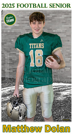 Boylan Football Senior 2025 Matthew Dolan
