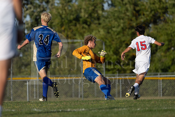 Rockford Christian Boys Varsity Soccer vs Oregon 10-2-2024-0420