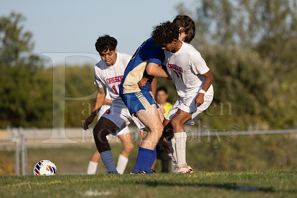 Rockford Christian Boys Varsity Soccer vs Oregon 10-2-2024-0610