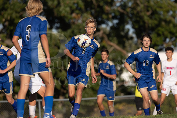 Rockford Christian Boys Varsity Soccer vs Oregon 10-2-2024-0593