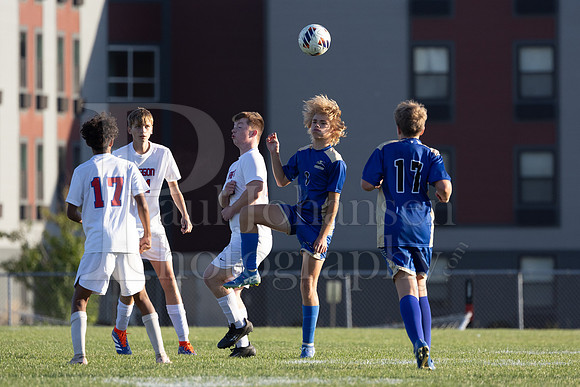 Rockford Christian Boys Varsity Soccer vs Oregon 10-2-2024-0995