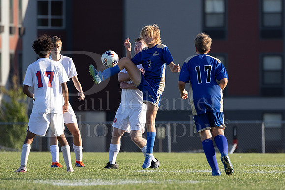 Rockford Christian Boys Varsity Soccer vs Oregon 10-2-2024-0992