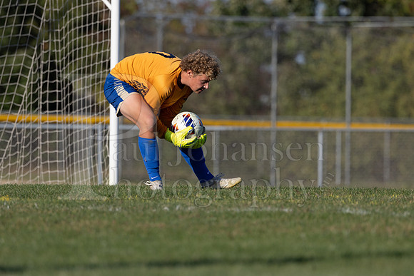 Rockford Christian Boys Varsity Soccer vs Oregon 10-2-2024-0358