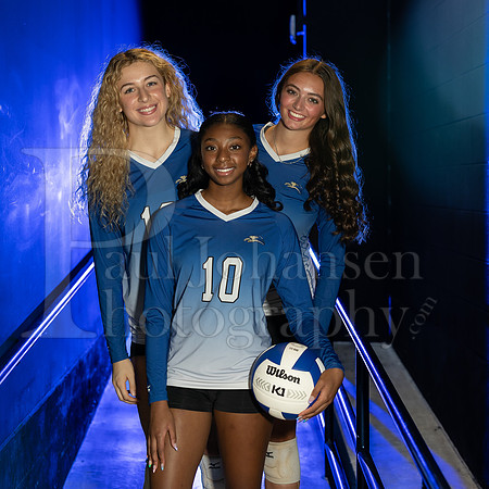 Rockford Christian Girls Varsity Volleyball Senior Banners Fall 2024-0239