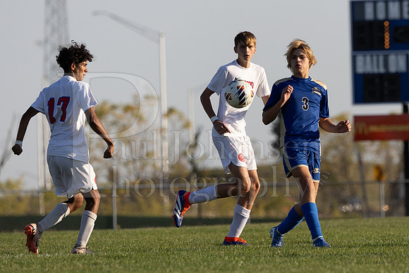 Rockford Christian Boys Varsity Soccer vs Oregon 10-2-2024-0814