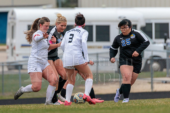 Rockford Christian Girls Varsity Soccer vs Auburn 4-1-2025-1109