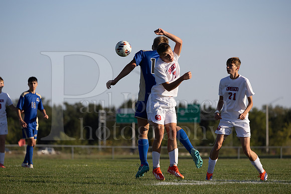 Rockford Christian Boys Varsity Soccer vs Oregon 10-2-2024-0553