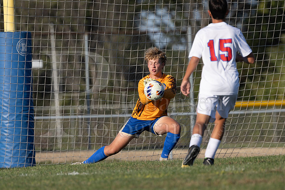Rockford Christian Boys Varsity Soccer vs Oregon 10-2-2024-0327