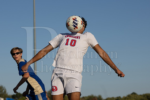 Rockford Christian Boys Varsity Soccer vs Oregon 10-2-2024-0458